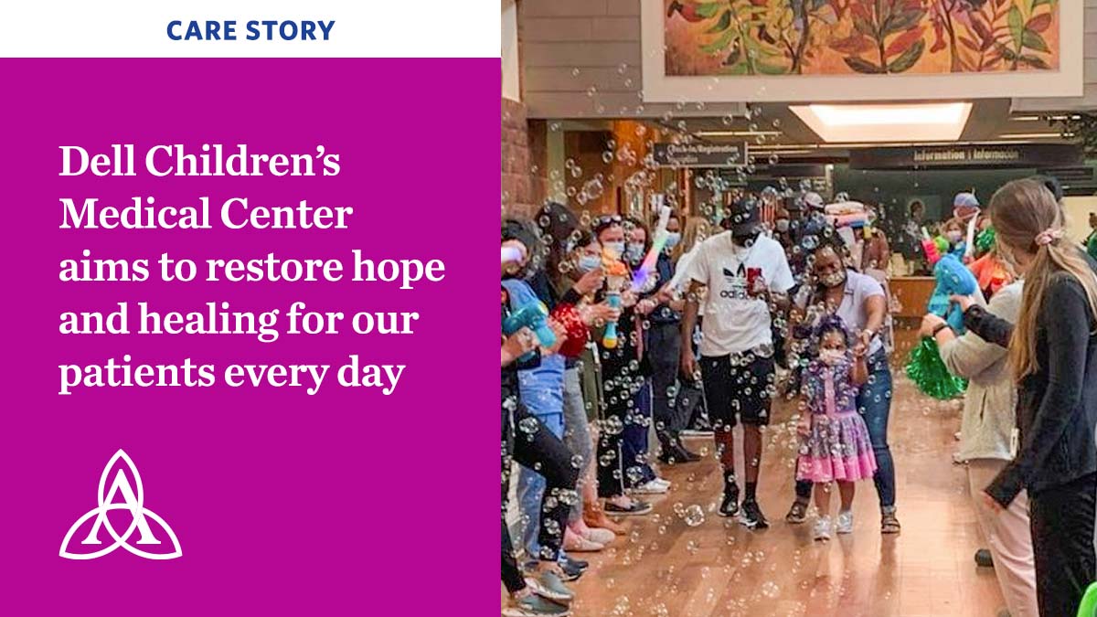 Thanks to the advanced heart care received at <a href="/dellchildrens/">Dell Children's</a> and treatment including a pediatric ventricular assist device, 4-year-old Koi’Anna is no longer waiting for a donor heart.