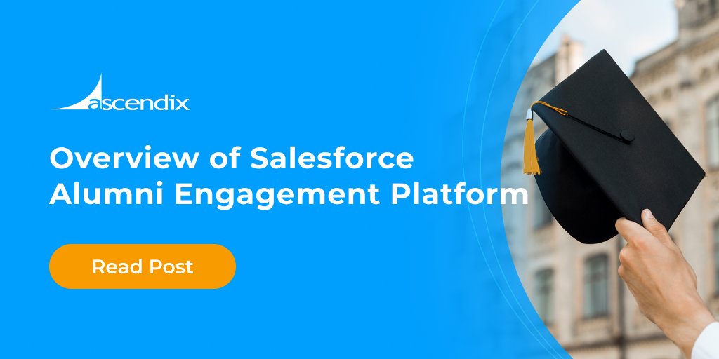 How Universities Use #Salesforce to Build Lifelong Relationships with Alumni 👩‍🎓👨‍🎓

In this article, we'll:
- explain how Ascendix Search helps universities 
- why consider Salesforce as an #alumni engagement platform?

📖go.ascendix.com/9fkB

#crm #highered #education