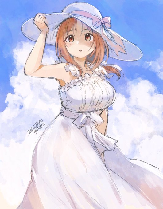 夏のマリルさんが暑中見舞いを申し上げます。 