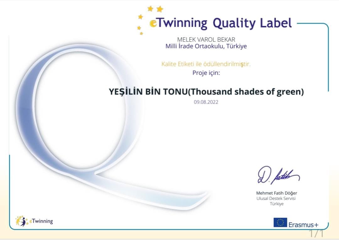 sahinerkut's tweet photo. Okulumuzun #eTwinning Okulu ünvanını kazanmasında emek veren ve bu yılda yürütülen eTwinning projeleri sonucunda 6 kalite etiketi almaya hak kazanan öğretmenlerime teşekkürlerimi sunuyorum.  @fatmapdr52 @OsmaSevgi @Ordu_MEM @altinordu_mem @OrduARGE @bekyurek 
#MilliİradeOrtaokulu https://t.co/O5LlIXNVvR