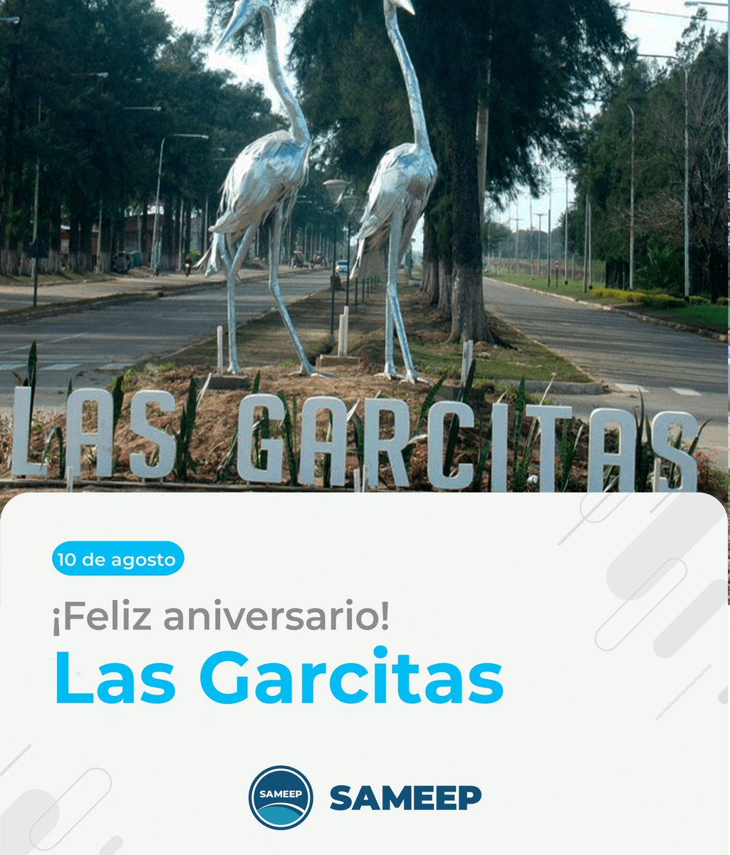 chacosameep's tweet photo. 🎈🎉〰️ ¡Feliz 7️⃣7️⃣º Aniversario #LasGarcitas! 〰️🎉🎁
#Felicidades #Aniversario #LasGarcitas #Cumpleaños #Chaco https://t.co/v1ABxm4ZBm