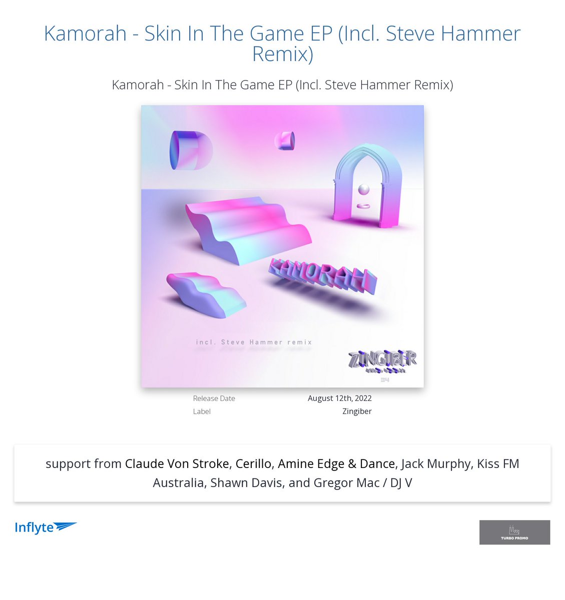 Cheers <a href="/AMINEEDGE/">Amine Edge</a> for the review "dope shiiiit"
inflyteapp.com/r/4x9uai <a href="/kamorahmusic/">Kamorahmusic</a>