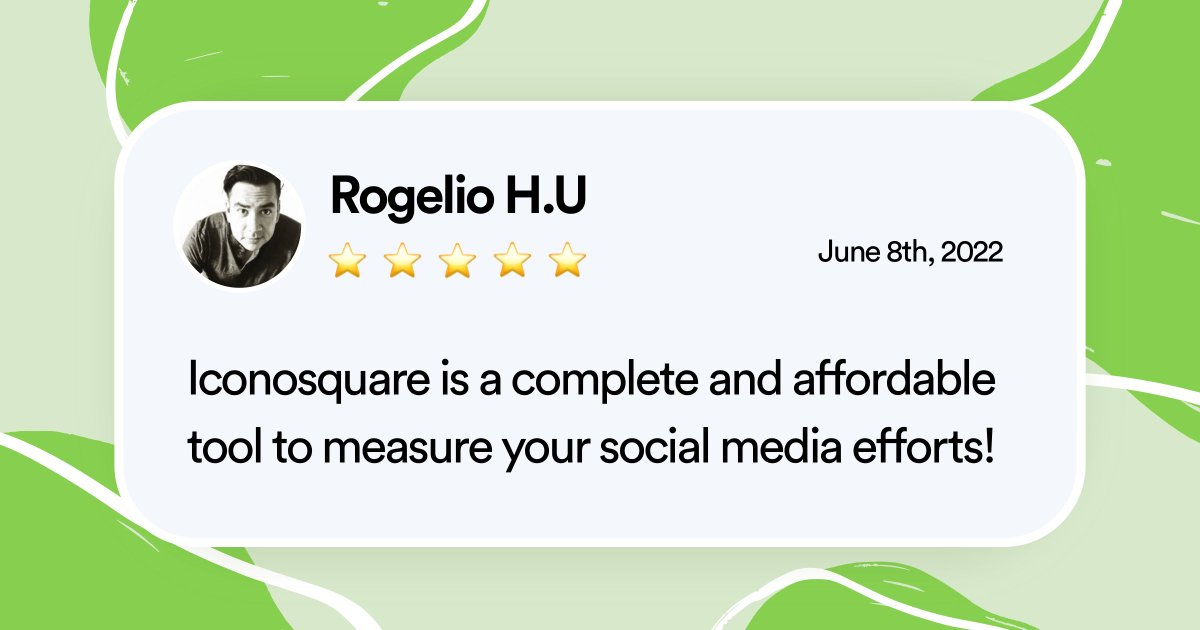 iconosquare's tweet photo. A big thank you to our user @Gorileo for this rating and #feedback! We know you all are busy with #socialmediamanagement, so we listened to your request and we'll soon announce new releases that should make your life easier! 😎 #iconosquare https://t.co/9sevH362Tl