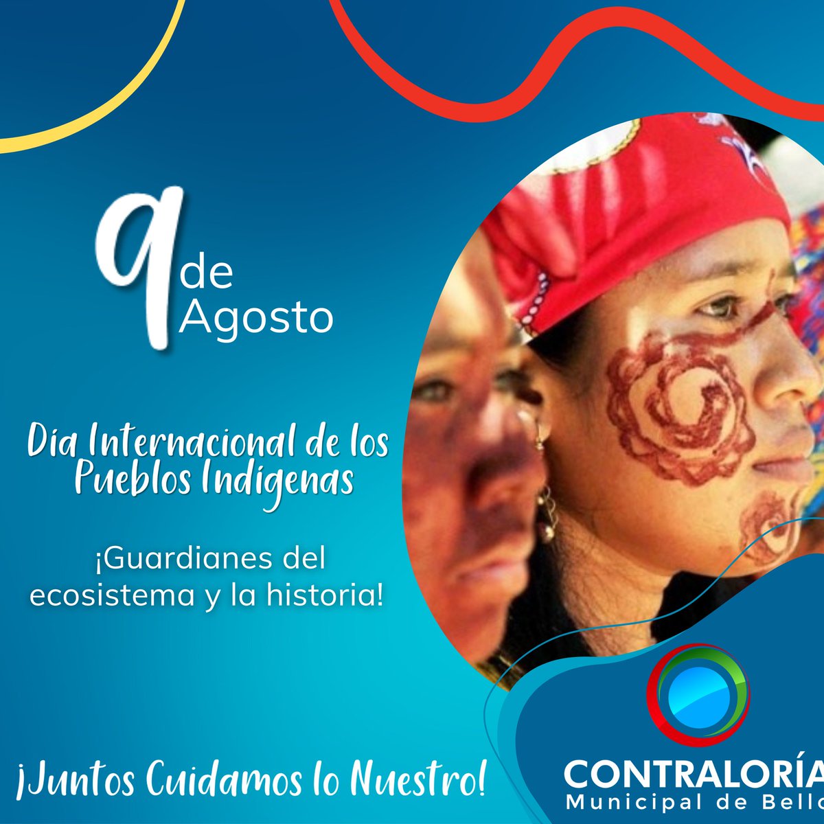 ContraloriBello's tweet photo. #Conmemoramos | En los 32 departamentos de nuestro país, predominan 115 pueblos originarios, y, desde hace más de cinco siglos, manifiestan su idiosincrasia a través de 65 lenguas nativas. Gracias por proteger nuestra principal fuente de sabiduría: la tierra y la memoria. https://t.co/WEMejkrXgh