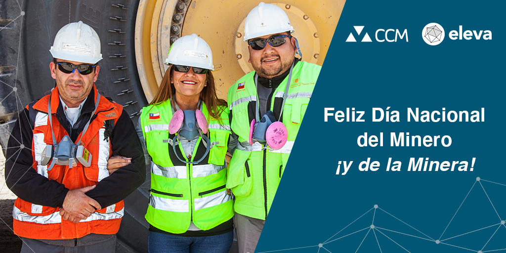 CCMineras's tweet photo. A todos y todas quienes conforman la minería en Chile, el equipo #CCMEleva te desea un ¡Feliz Día del Minero y de la Minera!
¿Qué es lo que más te gusta de la minería? cuéntanos aquí para seguir impulsando más y mejor minería! https://t.co/19iQWzTXTW