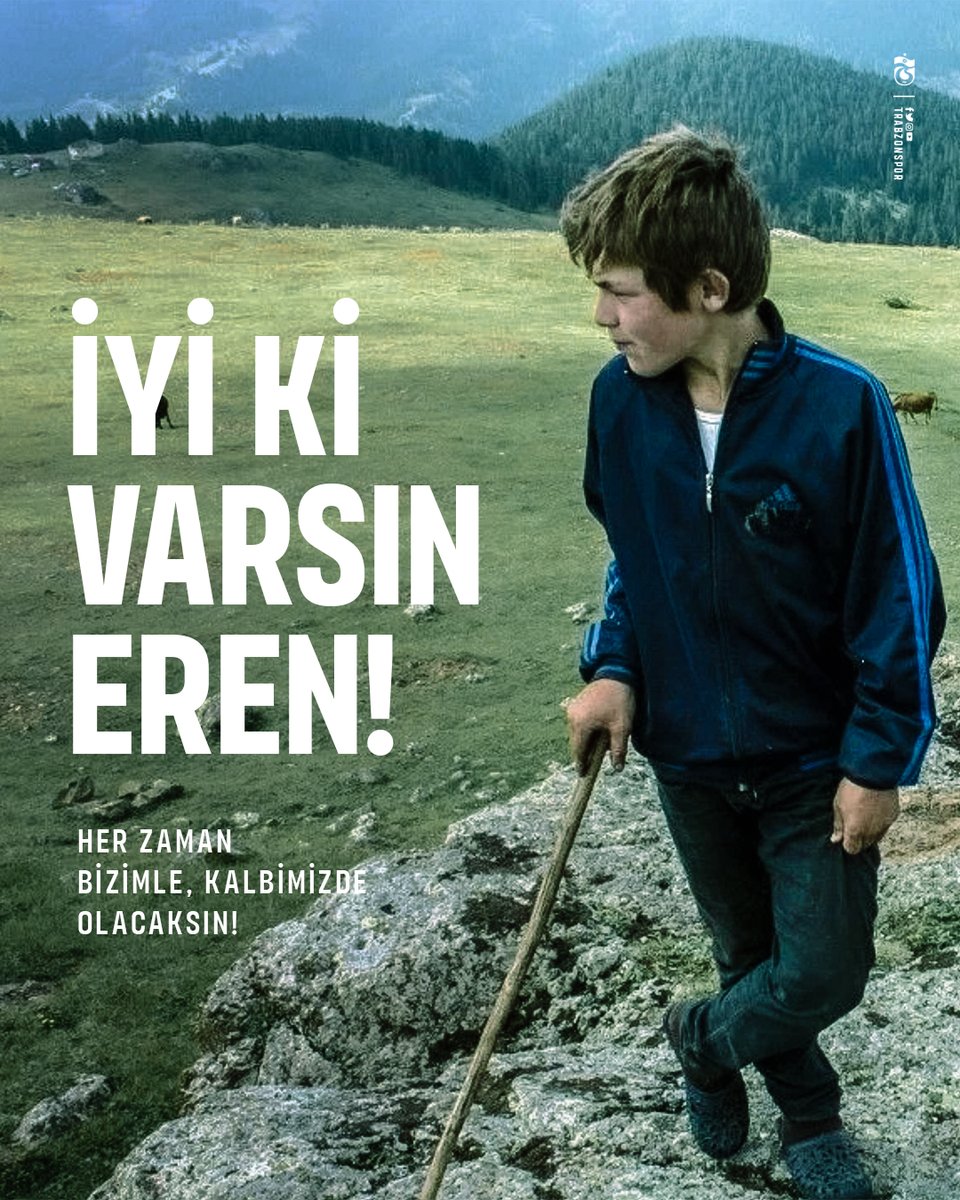 İyi ki varsın, daima kalbimizdesin Eren.
İyi ki...