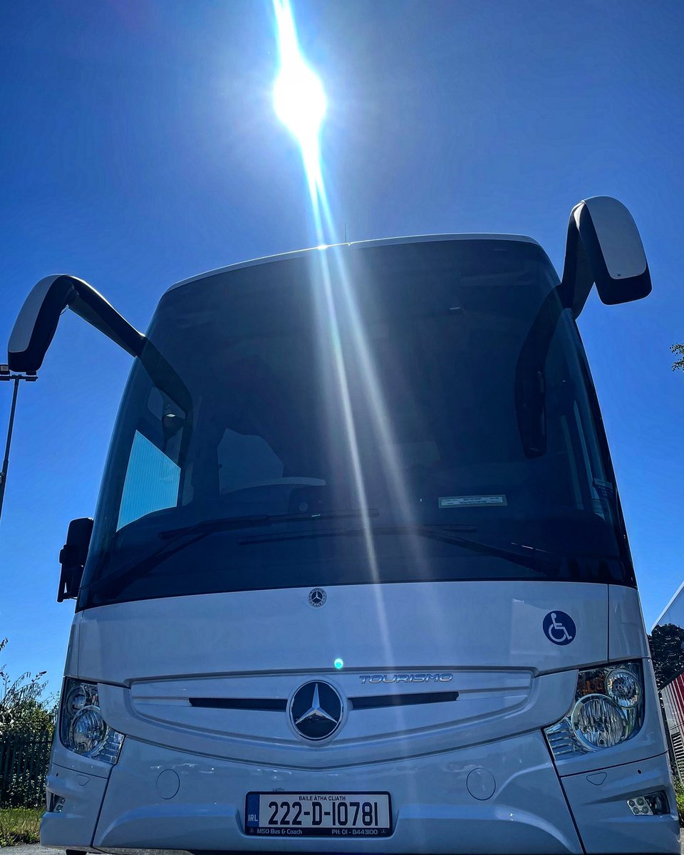 Hello Sunshine! ☀️ #Mercedes #CoachTours #IrelandTourism #IrelandTravel