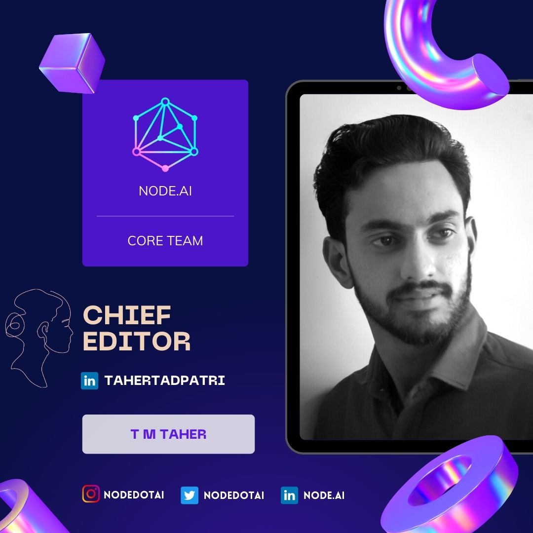 NODEdotAI's tweet image. Talent wins games, but teamwork and intelligence win championships✨️(5/5)
Here are the Core Members of our Club.
Creative Head- Vignesh R S
Chief Editor- T M Taher
Photography Head- Dhananjay Kumar
Project Head- Sachit Girish 
#nodedotai #coremembers #bitsince1979