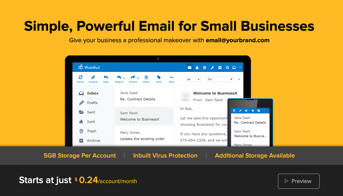 ServerPiranha's tweet photo. Need simple, powerful email, without ads or spam? Starting at just $0.24 per account 😱
https://t.co/eipzs4Ez8j

#SmallBusiness #Email #WebsiteDesign #hosting #Domains https://t.co/ft4VYkqdDM