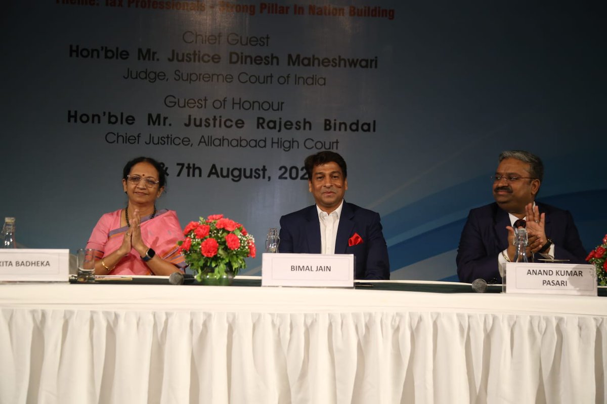 BimalGST's tweet photo. Glimpses of Recently Held "National Tax Conference" by AIFTP at New Delhi
Special Thanks to all Participants for joining my technical session on "GST ITC Reconciliation" and Team AIFTP North Zone team lead by CA H L Madan Ji and Others..

#aiftp #a2ztaxcorpllp #GSTwithBimaljain https://t.co/fE2xpZr8hs