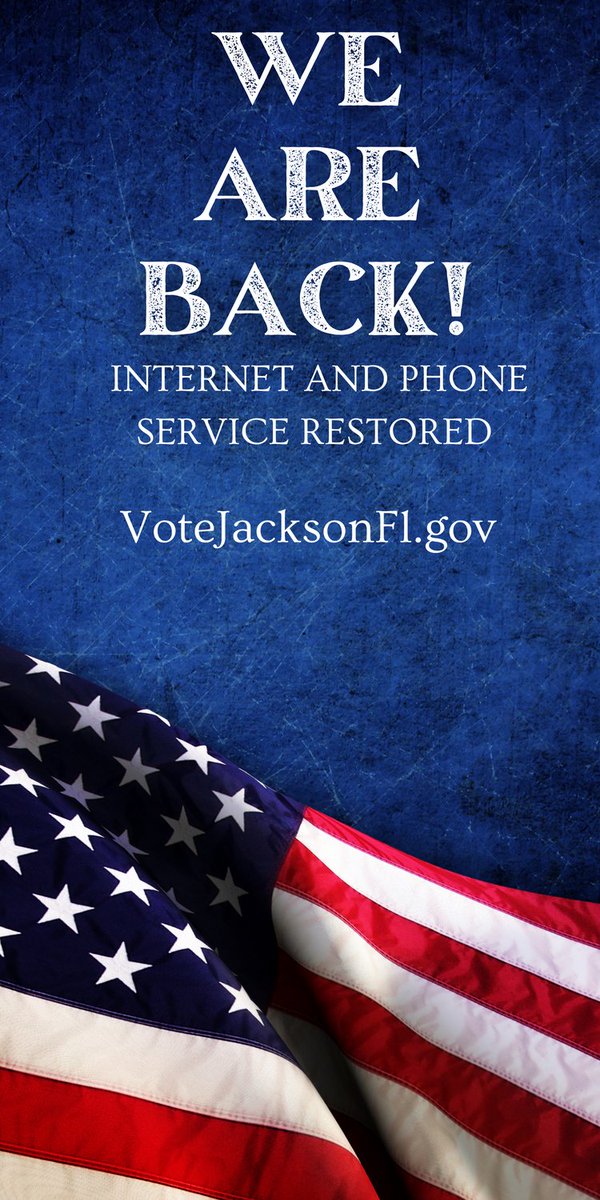 Jackson Co Supervisor of Elections- Carol Dunaway (@votejacksonfl) on Twitter photo 