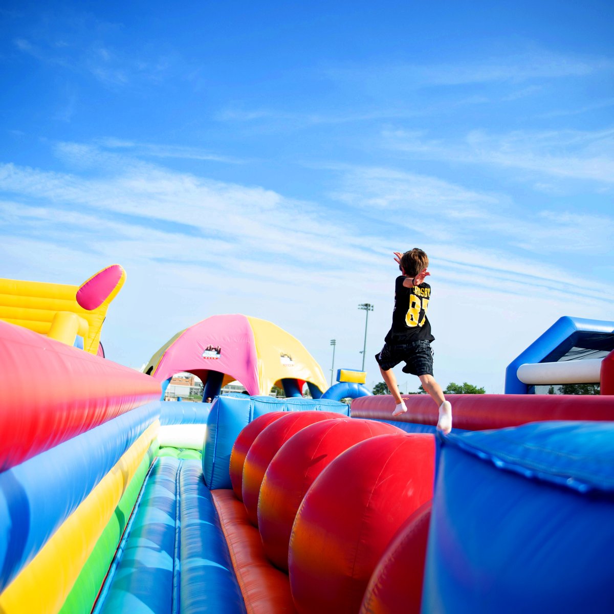 We're leaping into Wednesday like this Big Bounce pro... 💪