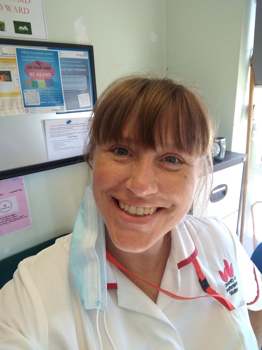 18 months of great learning opportunities, support, happiness &amp; triumphs balanced with some stress and heartache is over (till I get my Pin).... Placement hours completed! Nicky the student has left the building.