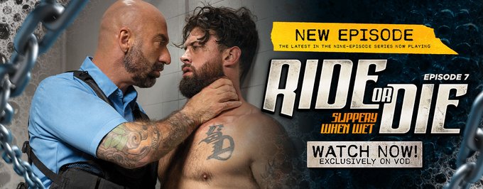Sexy Body Parts Get 'SLIPPERY WHEN WET' in EPISODE 7 of @Raging_Stallion's Exclusive Series 'RIDE OR