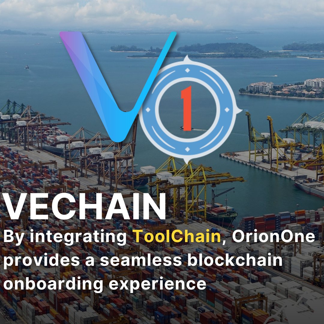 JUST IN! $VET #VeChain announced the integration partnership with US-based logistics software company <a href="/OrionOne_SaaS/">OrionOne Global Inc</a>  Inc.
