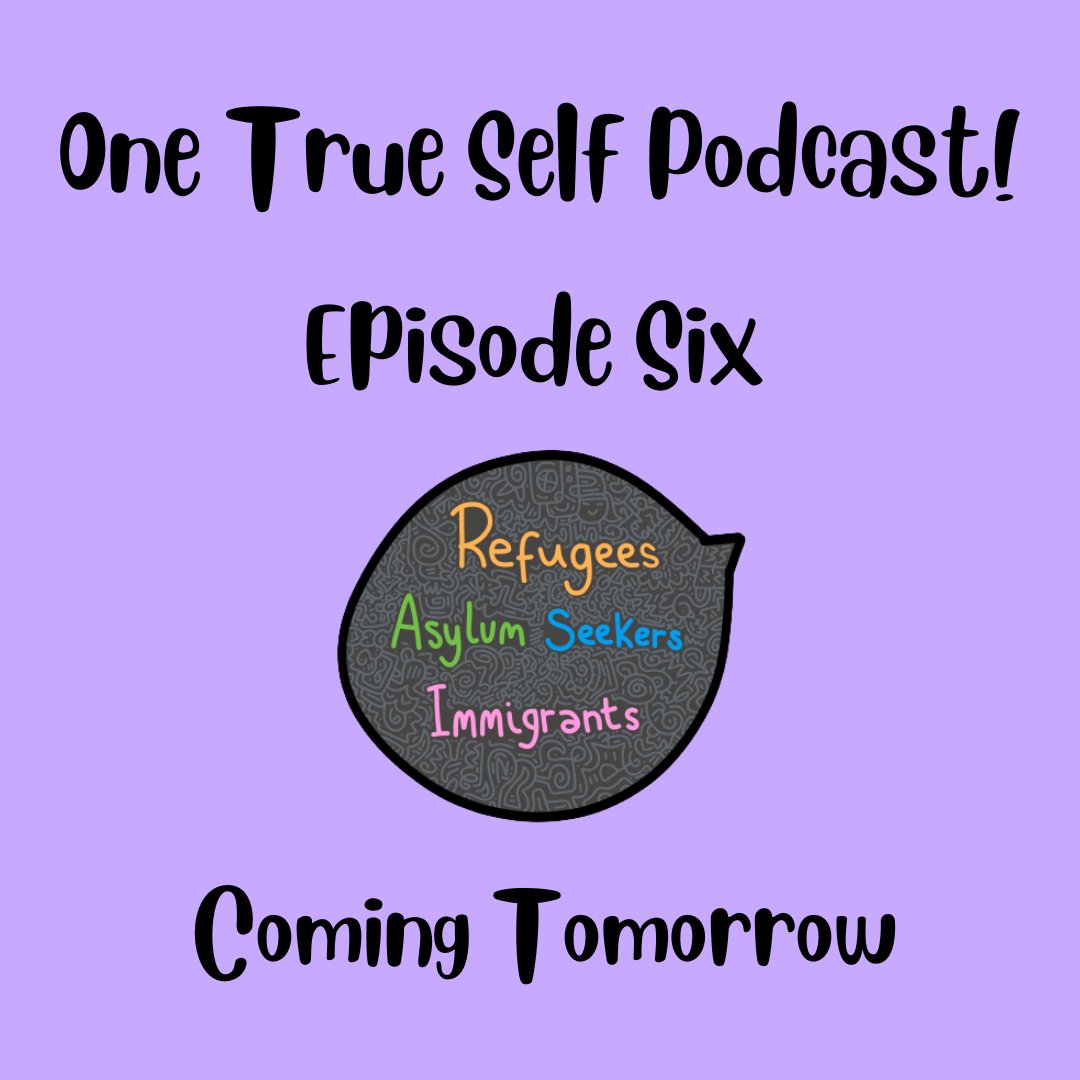 Platfform4YP's tweet photo. One True Self Podcast - Episode 6 about Refugees, Asylum Seekers and Immigrants

Coming tomorrow!

#OneTrueSelf #Refugees #AsylumSeekers #Immigrants #YoungPeople #Wellbeing #Platfform4YP https://t.co/n8kxCoaSys