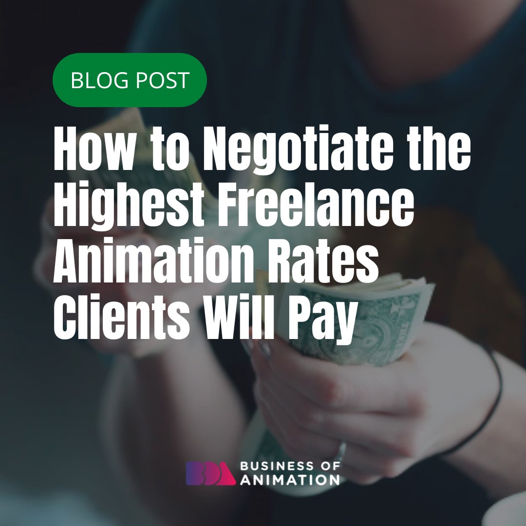 animationbiz's tweet image. Want to take the wheel of your animation career and learn how to price your services and negotiate properly?

We’ve prepared 7 tips to help you value your services. Read our blog now! Link in bio.

#AnimationPrice #AnimationRate #AnimationPricing #AnimationRates