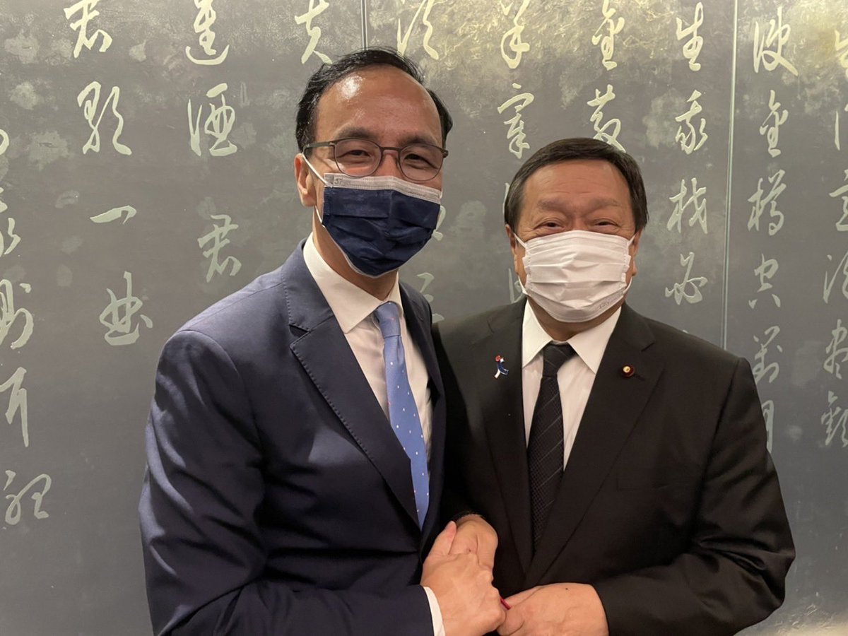 ＃浜田靖一衆議院議員が日本国防衛大臣に再任されたこと、心よりお祝い申し上げます。浜田大臣が7月 ＃台湾 に訪問されたとき、有意義な交流をさせていただきました。今後浜田大臣とアジア安全保障においての連携を強化していけると信じております。