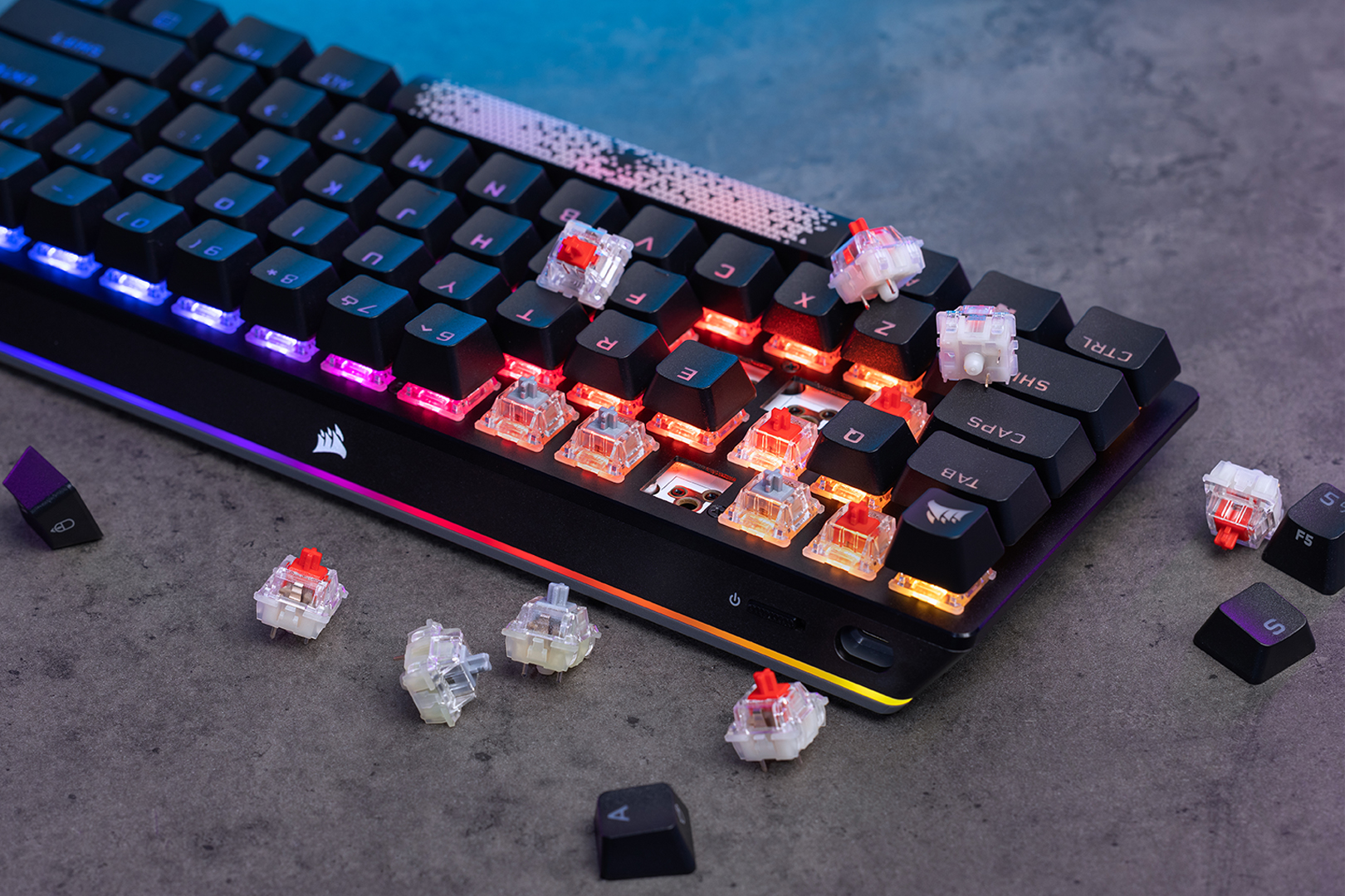 CORSAIR on Twitter: "The K70 PRO MINI WIRELESS is CORSAIR's first hotswap  board supporting 3-pin switches. What switches would you put in your  keyboard? 💭 https://t.co/WetH46n0vj" / Twitter