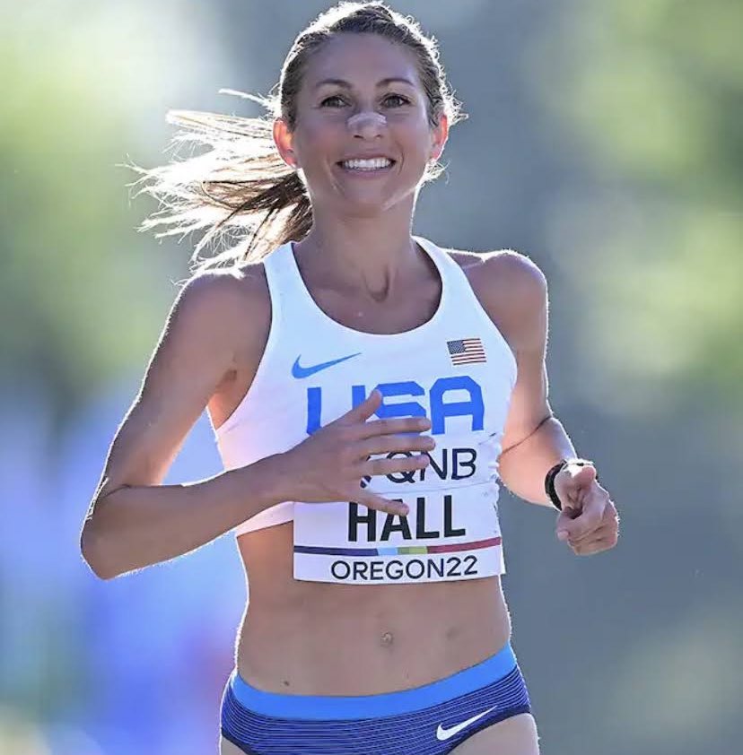 Sara Hall tweet media