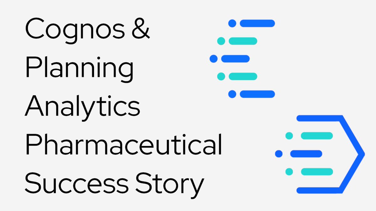 PMsquare's tweet photo. This 45-minute in-depth session goes into the weeds of @TakedaPharma's unique initiative of building a financial reporting system for their Global Finance leadership leveraging data in IBM #planninganalytics & #cognosanalytics.
https://t.co/LXomvvIgd6
@IBMData https://t.co/AR1tLoXGVB