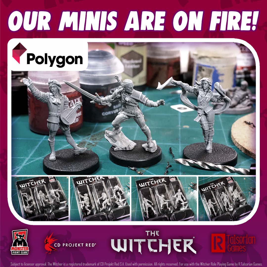 Our friend @Charlie_L_Hall from Polygon has written an informative article detailing many of our latest releases for The Witcher RPG from @RTalsorianGames It also highlights some cool thoughts about Cyberpunk Red: Combat Zone. Please see the link below: ow.ly/Z2Bi50KgKCy