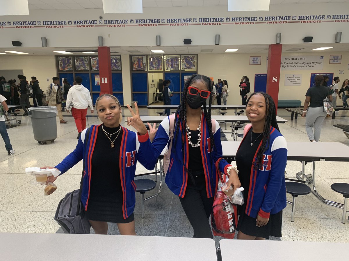 Dr. LaTonya K. Richards (@ughsprincipal) on Twitter photo Our football players and cheerleaders are “Raising the Bar” this year as they dress for success each Wednesday! Everyone looked great and is showing true leadership at Heritage! <a href="/HHS_Conyers/">Heritage HS-Conyers</a> <a href="/hhspatriotsfb1/">Heritage (Conyers) Patriots Football</a> @patriots_hhs #settingthestageforexcellence Our football players and cheerleaders are “Raising the Bar” this year as they dress for success each Wednesday! Everyone looked great and is showing true leadership at Heritage! <a href="/HHS_Conyers/">Heritage HS-Conyers</a> <a href="/hhspatriotsfb1/">Heritage (Conyers) Patriots Football</a> @patriots_hhs #settingthestageforexcellence