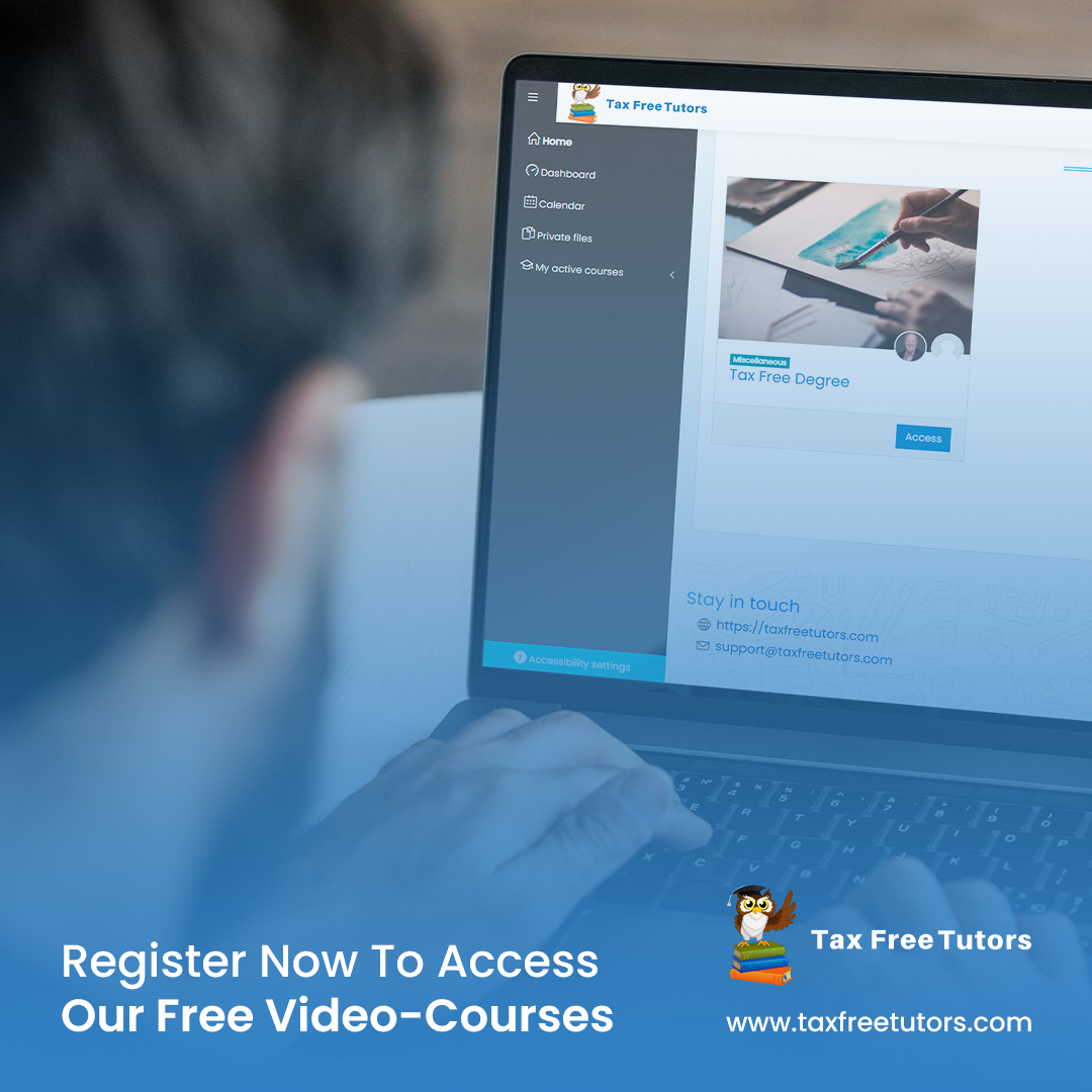 Want to earn your tax-free degree in under 2 hours?

Don’t just dream about it!

Start here, on your way to a better future.

🌎 taxfreetutors.com

#taxfreetutors #debtfreecommunity #debtfree #taxhelp