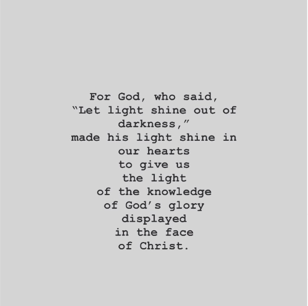 louiegiglio's tweet photo. // g l o r y //
In the face of Christ.
2 Corinthians 4:6 https://t.co/MWBcOsqgO8