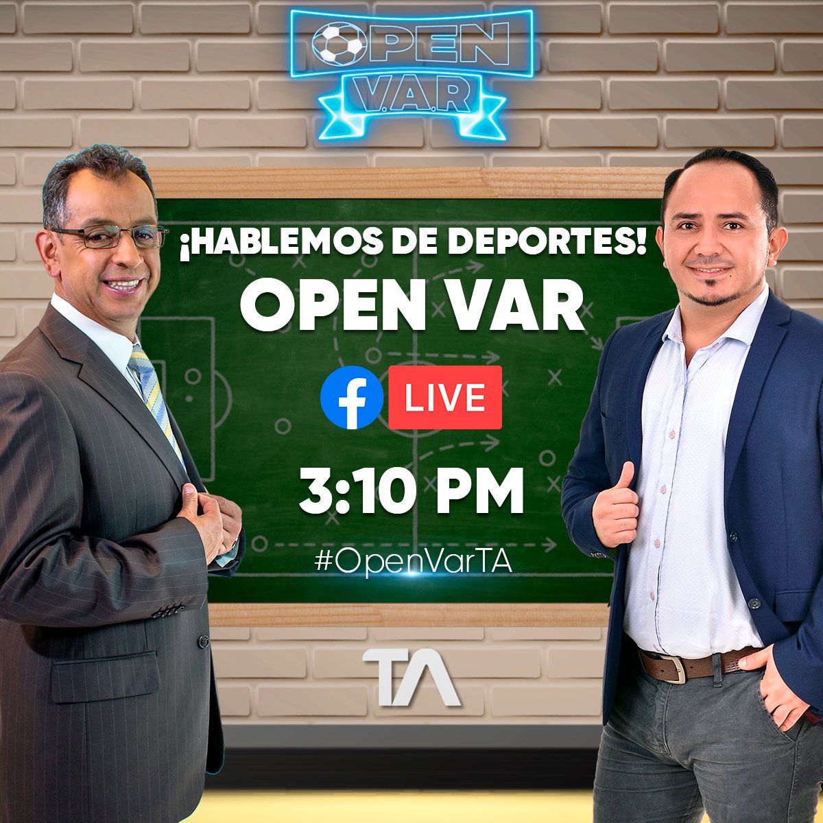 teleamazonasec's tweet photo. 🤸♀️#FelizMiércoles ⛹️♀️ ¡Hablemos de #DEPORTES! 🚴♂️Hoy en #OpenVarTA con las voces de @PabloPking y @LazoGarofalo ⚽ ¡Conéctate a las 3:10 PM!🏆 https://t.co/6j4iTBoEov