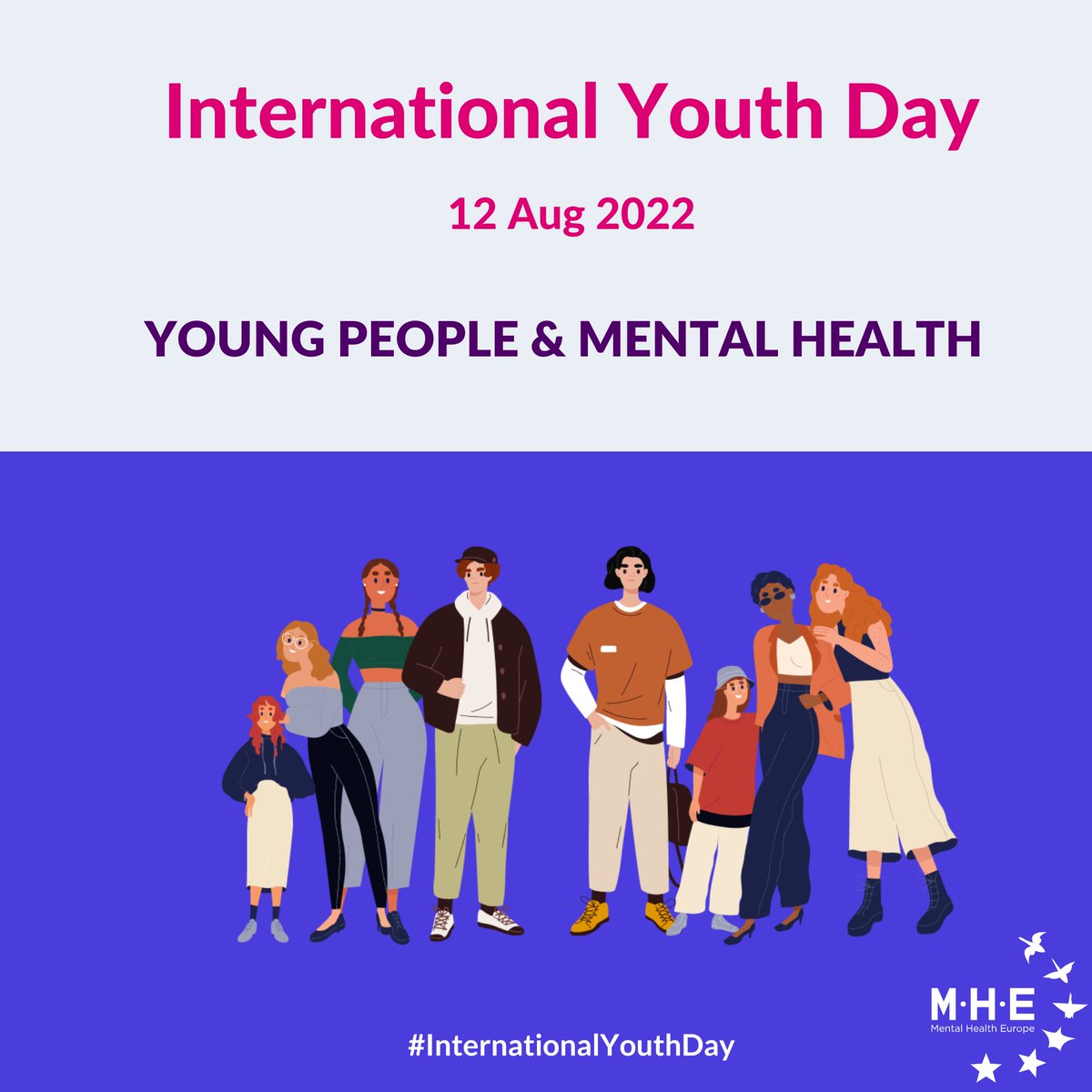 📢 #InternationalYouthDay🌍 is tomorrow. 

Will you join us to support young people? 

Youth #MentalHealthMatters💚
We must shape a brighter future💛
Our #youth deserve access to #MentalHealth care💜