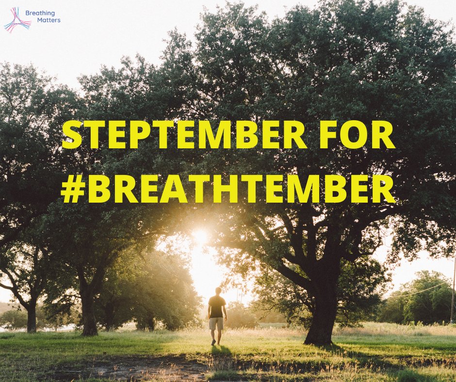 Thanks to those of you who are training up for your #Breathtember step challenge for next month.  bit.ly/3PAoM7r #WorldPulmonaryFibrosisAwarenessMonth
