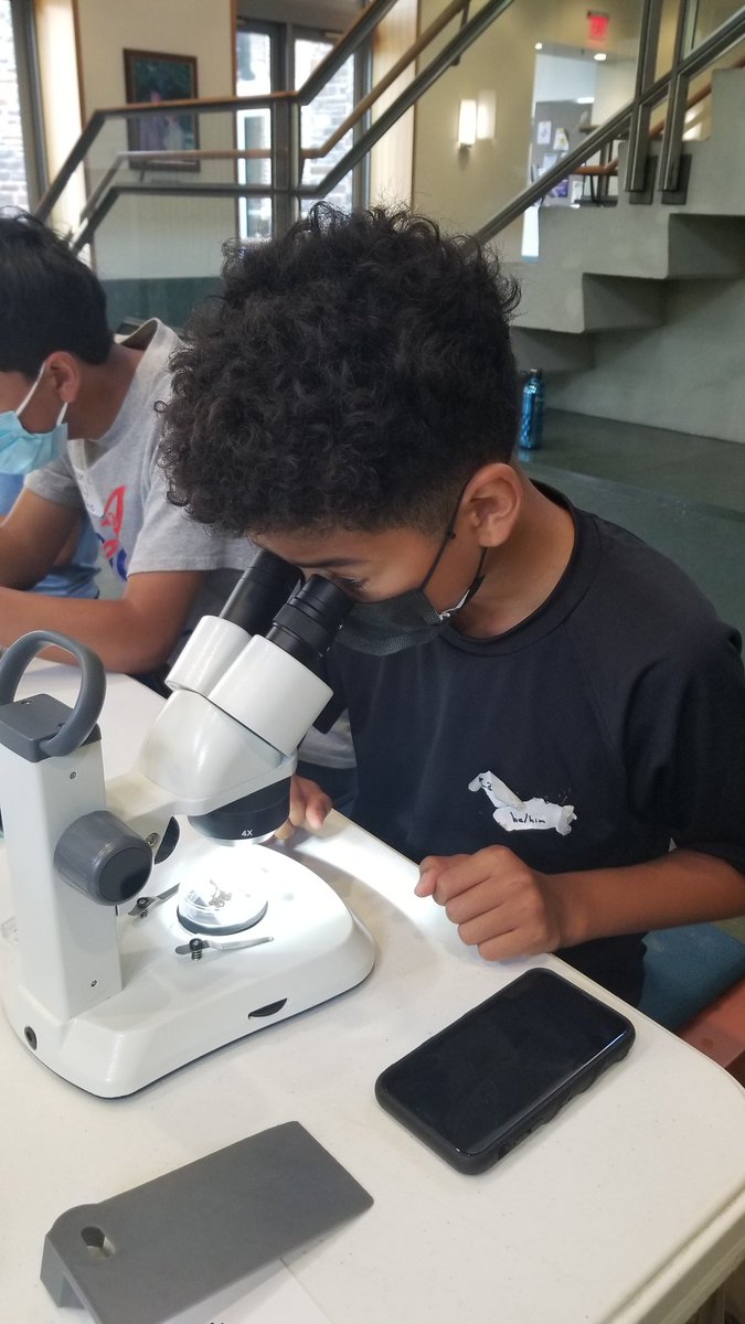 What's better than seeing Pumpkin Spice coffee in <a href="/Target/">Target</a> yesterday? Day 2 of <a href="/boostatduke/">the BOOST program</a>! Clean room suits, microscopes, UV prints and more! #teachertwitter #Science #futureleaders Looking forward to day 3. On the road with <a href="/GreenwayTransit/">Greenway Transit</a> for our #fieldtrip.