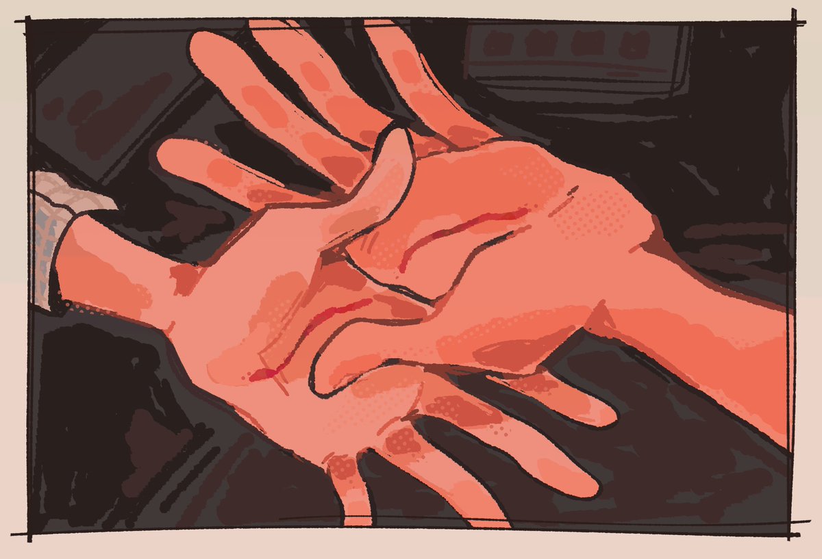 always thinking abt jancy’s matching scars