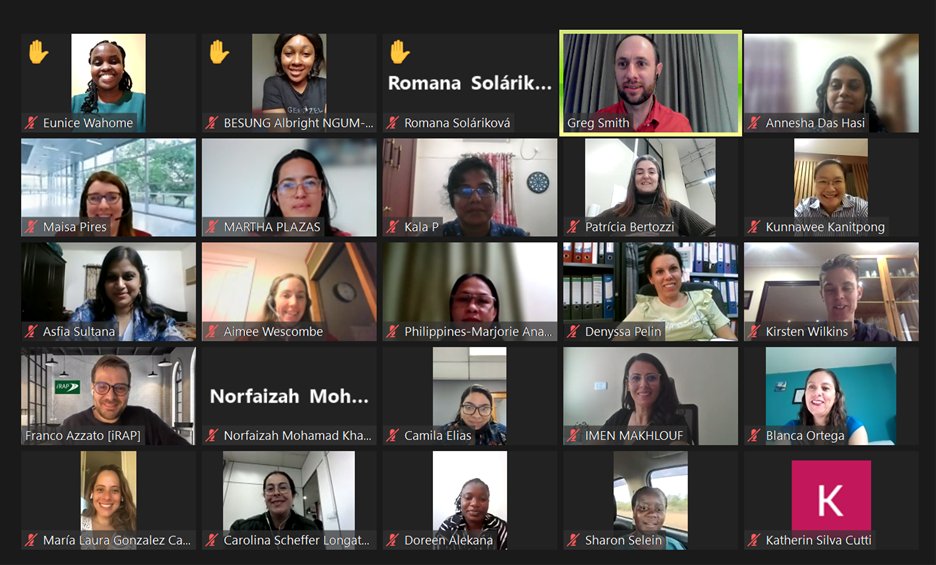 Greg Smith (@greg_smith_321) on Twitter photo Fantastic to hear from this year's recipients of the <a href="/iRAPSavingLives/">iRAP</a> training grants for women today. Looking forward to seeing what they achieve for #roadsafety! Fantastic to hear from this year's recipients of the <a href="/iRAPSavingLives/">iRAP</a> training grants for women today. Looking forward to seeing what they achieve for #roadsafety!