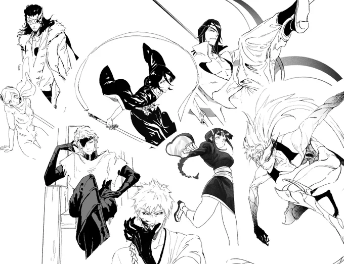 #BLEACH More sketches XD 