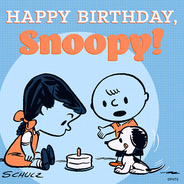 Pamela J. Peters on Twitter "RT Snoopy Happy Birthday Snoopy!"