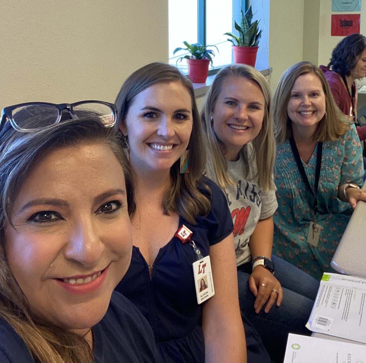 Planning our #ClassroomBookADay lists and learning from the best librarians! #PowerMovesLTISD <a href="/IrmaAlv7/">Irma  Alvarado</a> #ExpectGreatThingsSHE <a href="/SHEsailors/">Serene Hills Elem.⚓️</a>