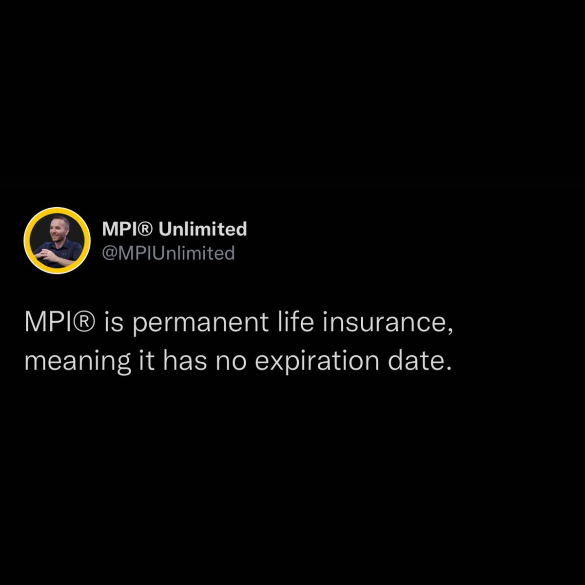 MPIUnlimited's tweet image. #LifeInsurance #PermanentLifeInsurance #Insurance #TermInsurance #RetirementPlanning #FinancialPlanning #FinancialEducator #FinanicalEducation #MPIUnlimited
