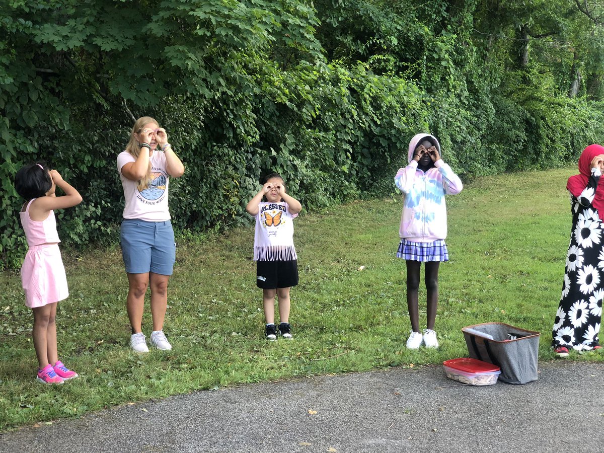 AshleyMDame's tweet photo. Thank you @kls_natureED for providing our kids with some mindfulness in nature and outdoor science instruction in @GreeceCentral ENL summer program today! @ShawnnaSweet @AndreaAntonetty @GcsdSELequity @afalzarano1 https://t.co/pGs9VLQW0V