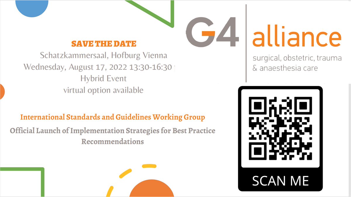 Will you be at International Surgical Week in Vienna next week? Join us! #ISW2022 <a href="/LyeYengWongMD/">Lye-Yeng Wong MD</a> <a href="/JaymieClaire/">Jaymie Claire Ang Henry, MD, MPH</a> <a href="/jghuntermd/">John Hunter</a> <a href="/andrewghillmd/">Andrew Hill</a> <a href="/DGHisham/">Noor Hisham Abdullah</a> <a href="/drrubenayala/">Ruben Ayala</a> <a href="/eaameh/">Emmanuel Ameh</a> <a href="/jamesjin01/">James Jin</a>