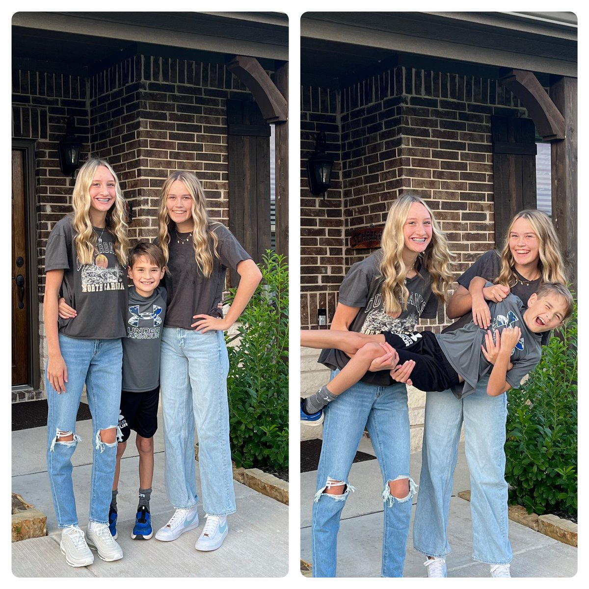 AngieSchrage's tweet photo. #FirstDayPhotos #TimeSlowDown #Sophomore #Freshman #3rdGrade https://t.co/jj9U21pNNp