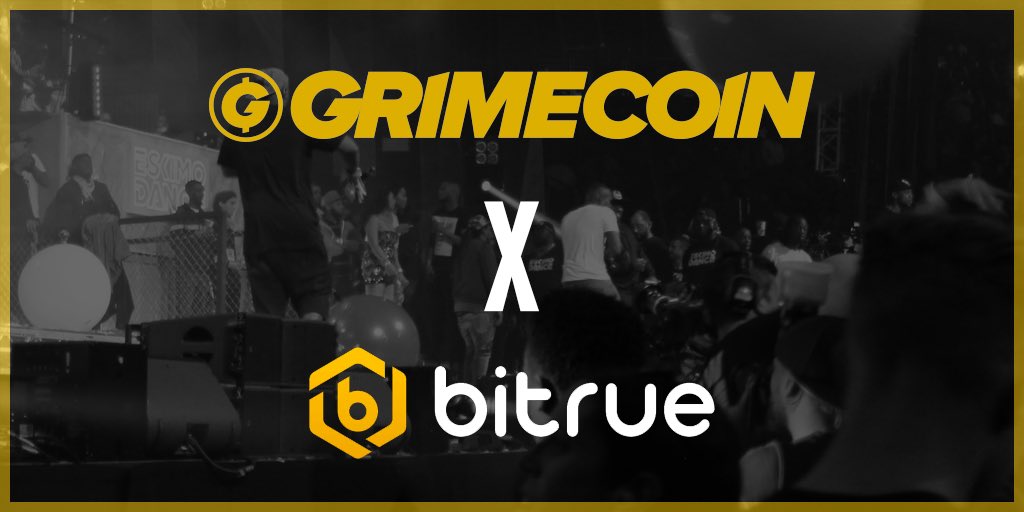 Grime coin tweet media