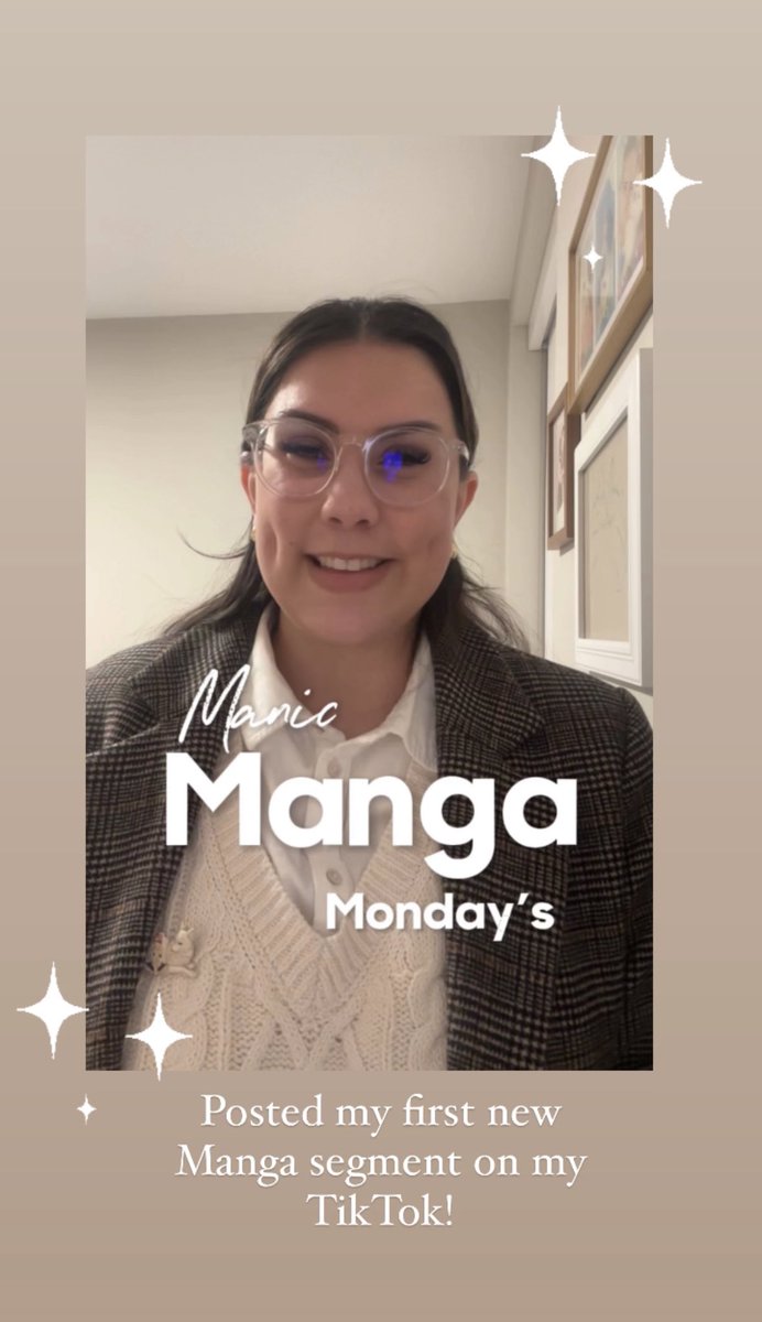 I’m proud of myself! Just posted my first and new manga segment on TikTok! Welcome to Manic Manga Monday’s! #manga #mangareview #mangatbr tiktok.com/t/ZPRvCVqK6/