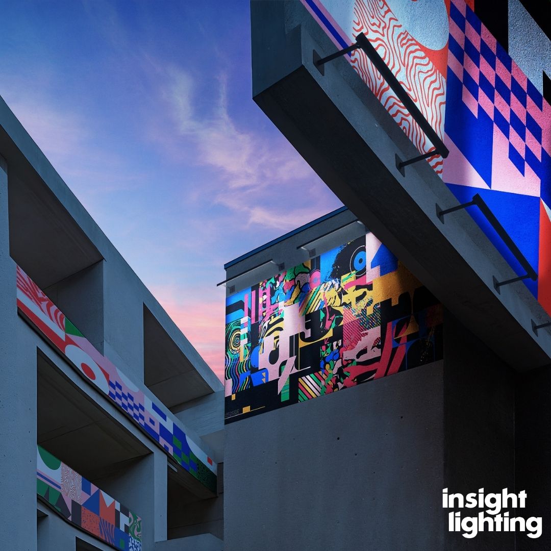 InsightLtg's tweet image. We love the way that the new #E5X can highlight your exterior artwork and design. With customizable options of 4W/Ft, 8W/Ft, or 12W/Ft, it brings art to life with up to 97 lm/W. Illuminate your vision.  #architecturaldesign #LEDlightfixture #wallwash #exterior #linear #lighting