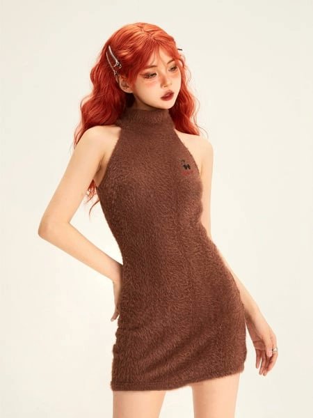 I just received [$22.57]Coffee Sleeveless Sheath Dress from Anonymous via Throne. Thank you daddy~! <3
