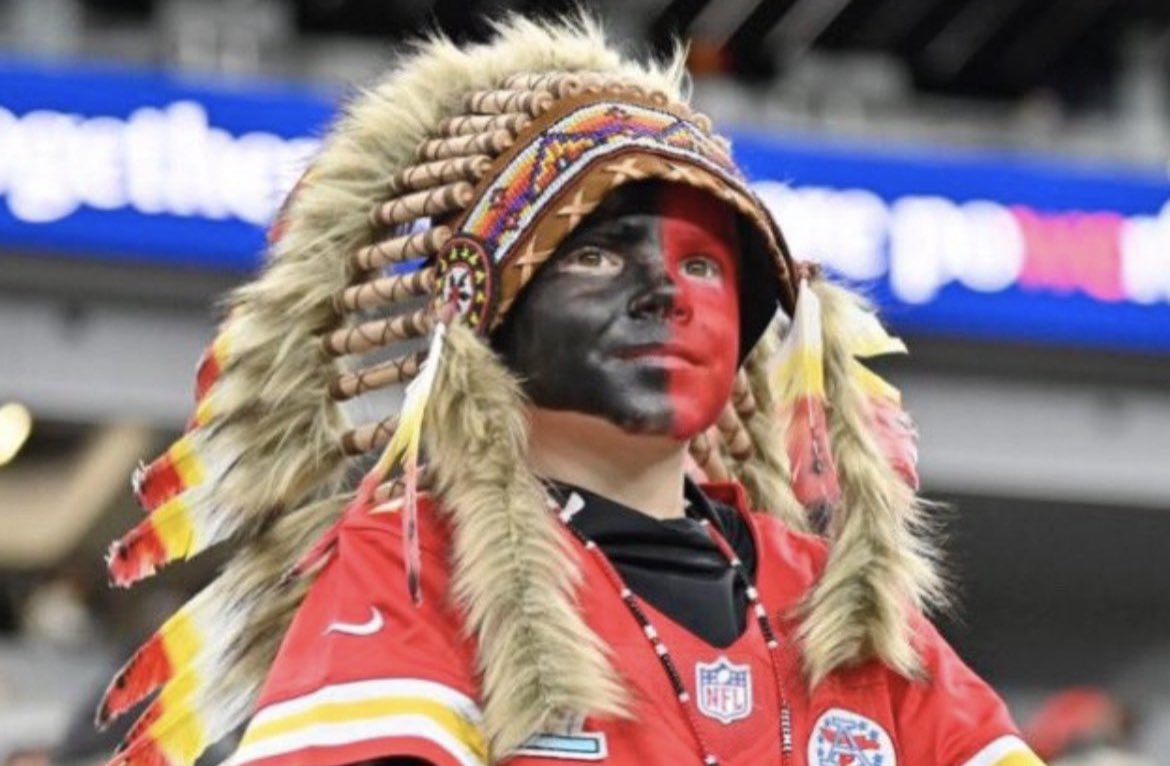 Deadspin is utter trash. They are trying to smear a child for wearing black and red face paint in the style of the Kansas City Chiefs and used a picture that deliberately hid the red side of the child's face in an attempt to claim he was wearing black face.