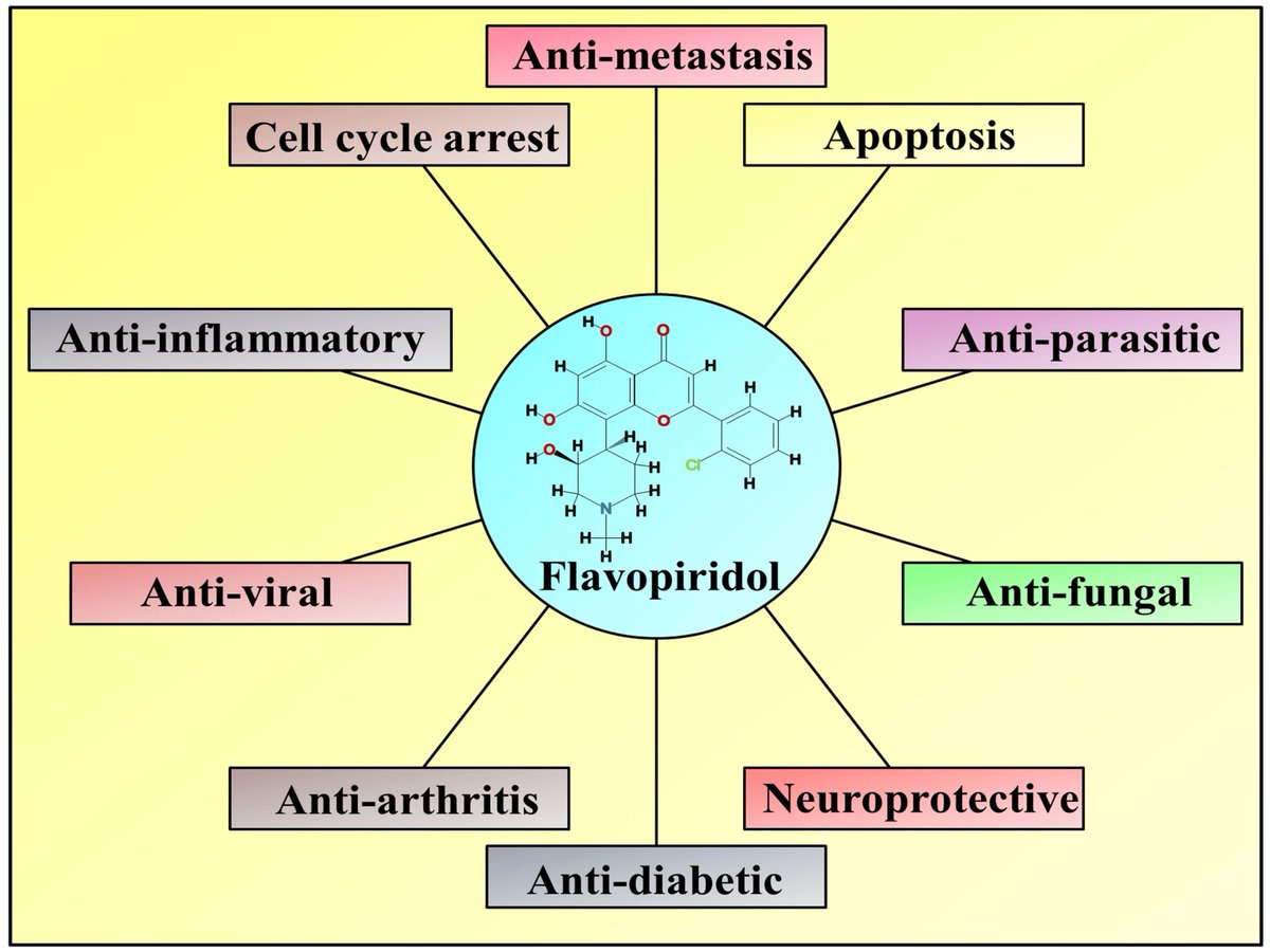 En_formare's tweet image. The Pharmacological Implications of Flavopiridol: An Updated Overview mdpi.com/2555888 #mdpimolecules via @Molecules_MDPI