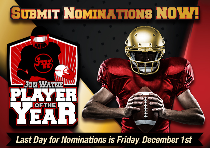 San Antonio Gunslingers (@sa_gunslingers) on Twitter photo The nomination process has begun! <a href="/SAVeteransFBall/">Veterans Memorial Football™️</a> students, faculty and parents, nominate your player today if you feel he should be awarded the Jon Wayne Player of the Year award!
2023 Eligible Players:
Clinton Dixon <a href="/clintondixon24/">Clinton Dixon</a>
Ja'Kwon Downing <a href="/DowningJakwon/">NFL.22baby🦅🥷🔝</a>
James Peoples The nomination process has begun! <a href="/SAVeteransFBall/">Veterans Memorial Football™️</a> students, faculty and parents, nominate your player today if you feel he should be awarded the Jon Wayne Player of the Year award!
2023 Eligible Players:
Clinton Dixon <a href="/clintondixon24/">Clinton Dixon</a>
Ja'Kwon Downing <a href="/DowningJakwon/">NFL.22baby🦅🥷🔝</a>
James Peoples