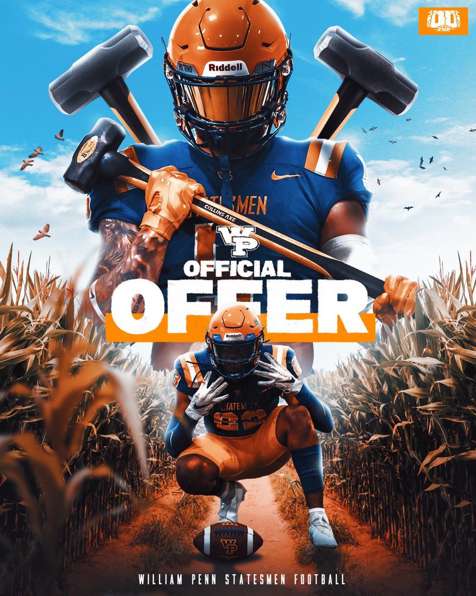Jarren Littell (@jarren_littell) on Twitter photo After a great talk with <a href="/Chace24M/">McIcey</a> Iโm blessed to announce Iโve received an offer from William Penn University!
<a href="/CoachMak7813/">Coach Alex Makridis</a> <a href="/CoachShanefelt/">Chris Shanefelt</a> After a great talk with <a href="/Chace24M/">McIcey</a> Iโm blessed to announce Iโve received an offer from William Penn University!
<a href="/CoachMak7813/">Coach Alex Makridis</a> <a href="/CoachShanefelt/">Chris Shanefelt</a>